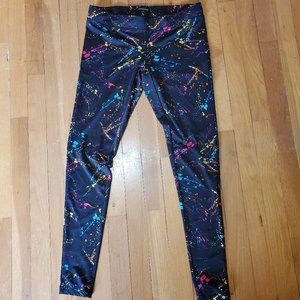 Extreme80s Splatter Paint Leggings Size Small